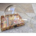 buchi Switzerland evap pear shaped recieving flask / glass