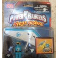 Mega blocks power rangers  ninja storm blue ranger attack glider boxed 2003