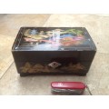 vintage Japanese music jewelry box , mother of pearl , needs a service