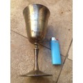 argent pewter cup , and du uberti italy goblet