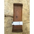 african head neck rest no 21 with leather thong