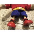 vintage Noddy doll with  pvc head , legs and boots