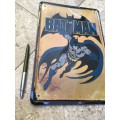 Batman comics metal sign