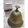 vintage brass reception service bell