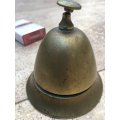 vintage brass reception service bell