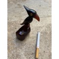 vintage Art deco YZ bird ashtray sold by Dunhill