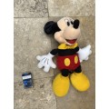 vintage Mickey Mouse , disney large soft doll toy