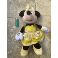 vintage disney doll Minnie Mouse and pluto soft doll pair