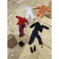 vintage Palitoy clothing extras for action man Ken
