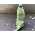 Antique Chinese Carved Jade green Stone hand carved Fish shape Shaped Snuff Bottle