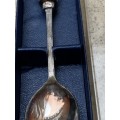 the royal crown jewels of Great Britain Rowena Souvenir teaspoon spoon silver plate