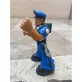 Rescue Heroes Police Officer Sergeant Siren figure 1998 Fisher Price 77095