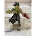 Disney Zizzle Davy Jones articulated figurine pirate figure