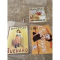 vintage Betty boop , Huile d olive , chocolat suchard poster lot of 3