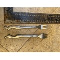 carol boyes vintage fork pair