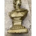 Vintage David bust statue Gold