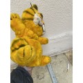 vintage Garfield puppet Plush hand puppet doll