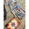 vintage bakugan trading battle brawler card lot of 36 cards