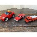 Track Ferrari Bburago Junior Rock and Raceway Race track car with die cast maisto pair