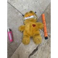 rare vintage Garfield love plush doll with pencils 1978 1981