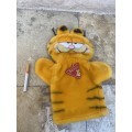Vintage Garfield hand puppet as new