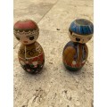 Kokeshi doll pair