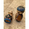 Kokeshi doll pair