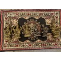 Small Brass Buddha lot of 6 in Turkish purse red black