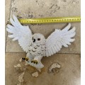 Rubber owl bird ornament decor display indoor / outdoor