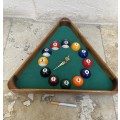 Vintage pool billiard snooker room wall clock Taiwan