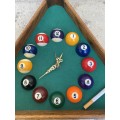 Vintage pool billiard snooker room wall clock Taiwan