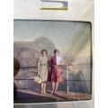 Vintage  original shipping image on Romanslide film strip adapter