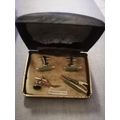 Stratton 9ct Gold Gilt Cufflink, Tie Bar&Pin URGENT SALE