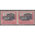 South Africa: 1927 London printing, 3d, perf 14 MH *