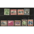Samoa, GVR, 1935 pictorial definitives 1/2d - 3/,MH *, lightly mounted