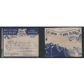 South Africa WWII Air Letter Free Postage, Greetings from the North A.P.O.-U -M.P.K 28 NOV 44 > S.Rh
