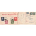 Germany, Federal republic, 1949 Refugee Relief on card OBERAMMERGAUPASSIONSSPIELE 23.6.50, posted >