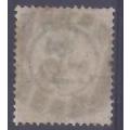 Great Britain, VRI, 1874, 1/ green, plate 9, used EC 1 part duplex