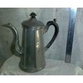 Shaw & Fisher Sheffield, pewter coffee pot