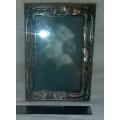 Sterling silver mounted frame, photo of lady