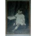 Sterling silver  frame, photo of young child