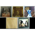 JETHRO TULL collection 5 Vinyls/LPs : 1970, 1972, 1974, 1976, 1978