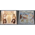 Queens of Country and Country Queens 2 CD collection with various artists