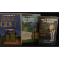 Tommy Horton and David Leadbetter`s Golf VHS tapes x 2 - 3 job lot collection