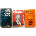 9th Ghost Book, Alfred Hitchcock Mystery Mag Vol 20 no.1 and The Hell Hound and other True Mysteries