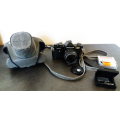 Asahi Pentax MX 35mm SLR Film Camera with SMC Pentax-m 50mm lens extras