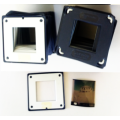 Agfachrome slide mounts plastic  2` x 2` for 126 format film - Image 28 mm x 28 mm - 50 pack