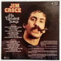 Jim Croce - His Greatest Songs Lp Vinyl SA release (vinyl VG+)