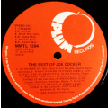 Joe Cocker - The Best of Joe Cocker Lp/Vinyl 1985 - 18 original hits [VG]
