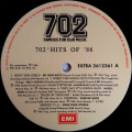 702 HITS OF `86 vinyl LP (VG/VG+)